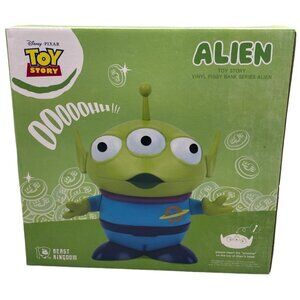Disney Pixar toy story large oooh alien vinyl piggy bank series kingdom READ NEW